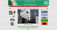 Desktop Screenshot of algerianembassy.ru